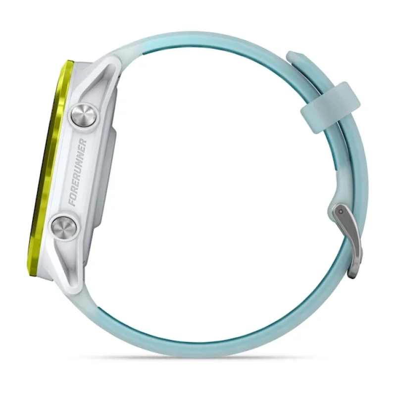 Garmin Forerunner® 570 - 47mm Amp Yellow Aluminum with Translucent Whitestone/Turquoise Band