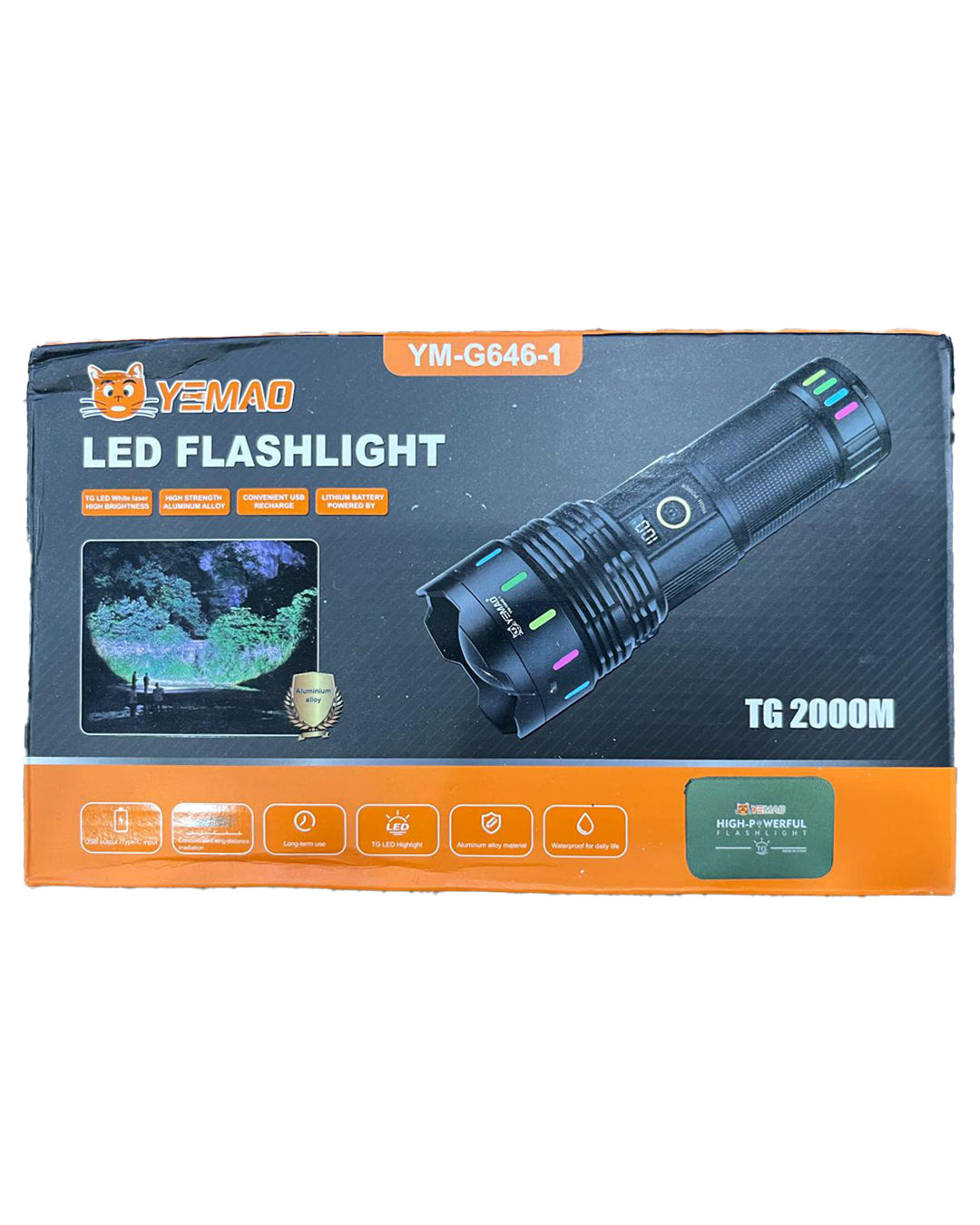 Yemao led FlashLight YM-G646-1