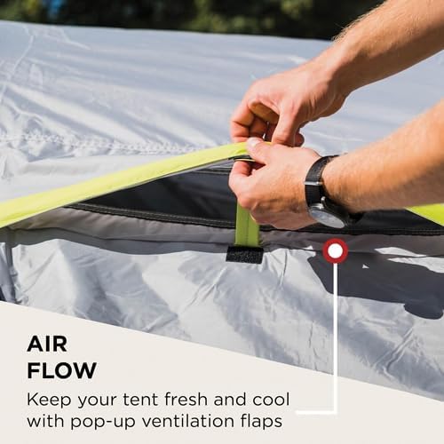 Coleman Tent Darwin 3+, Compact 3 Man Dome Tent, also Ideal for Camping in the Garden, Lightweight 3 Person Hiking Tent, Waterproof