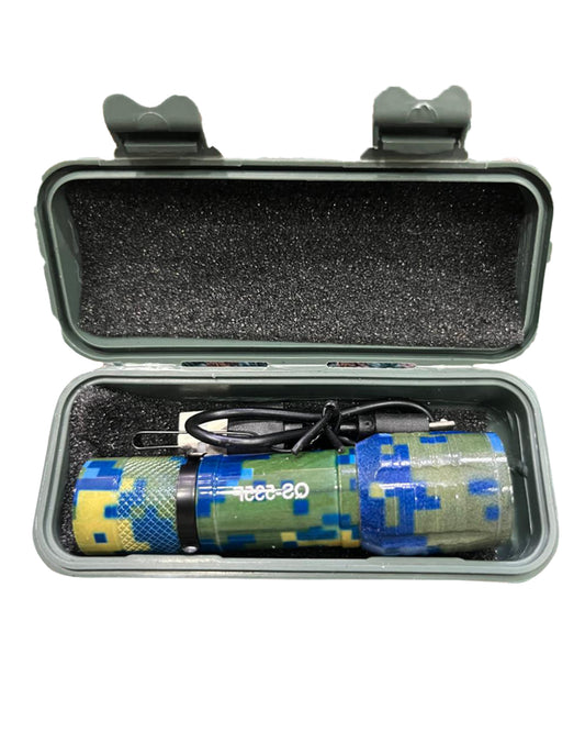 QS-535F USB Rechargeable Flashlight
