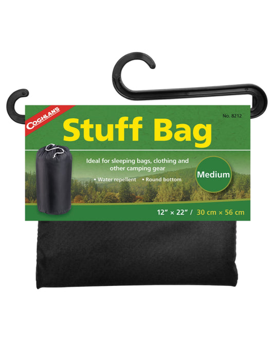 Coghlan's Stuff Bag 12" – Water-Repellent Nylon Camping Storage Sack