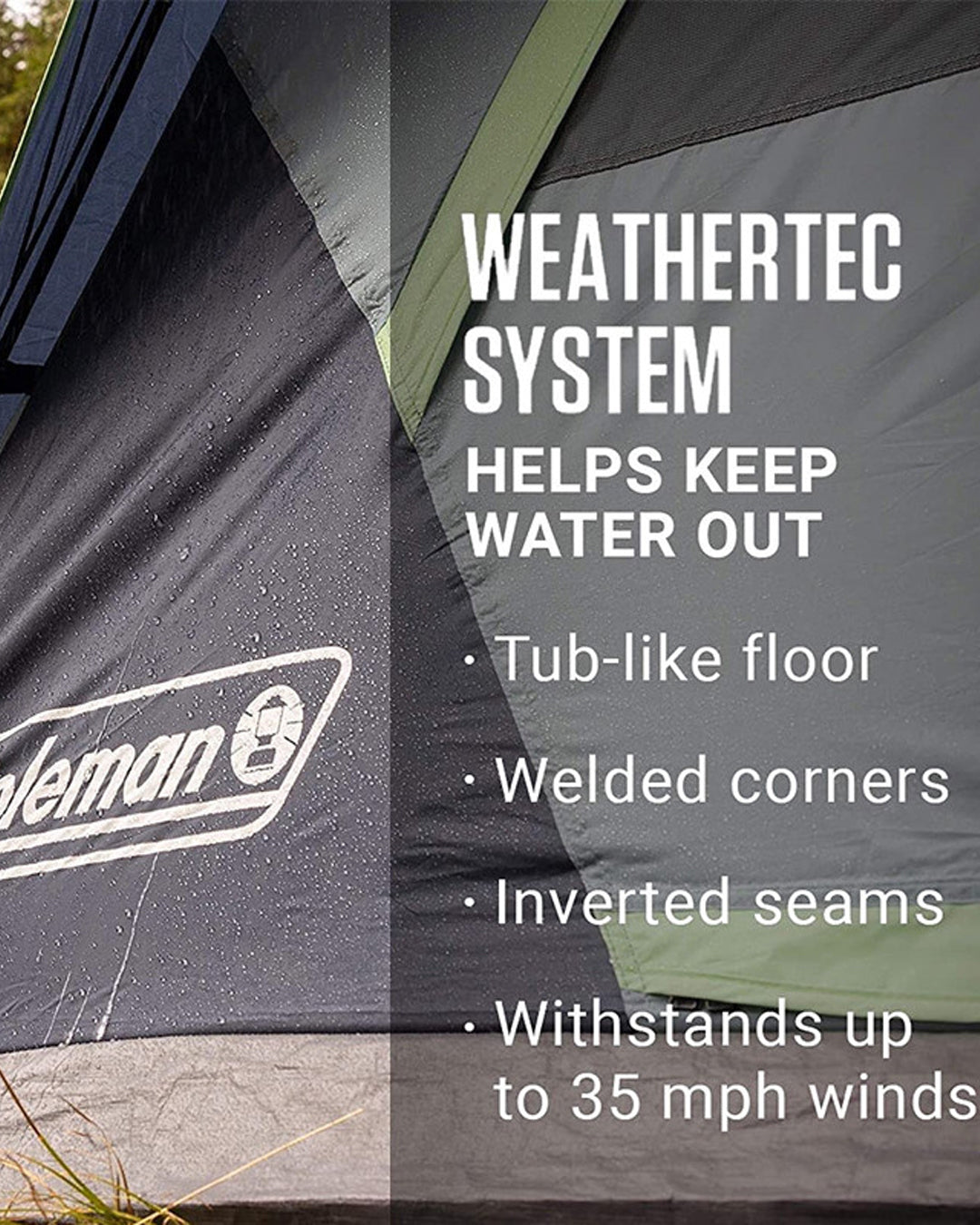 Coleman 6-Person Dark Room™ Skydome™ Camping Tent