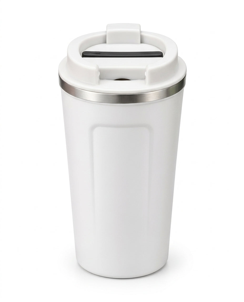 Coffee Mug – 510ml Insulated Travel Tumbler | Spill-Proof Lid