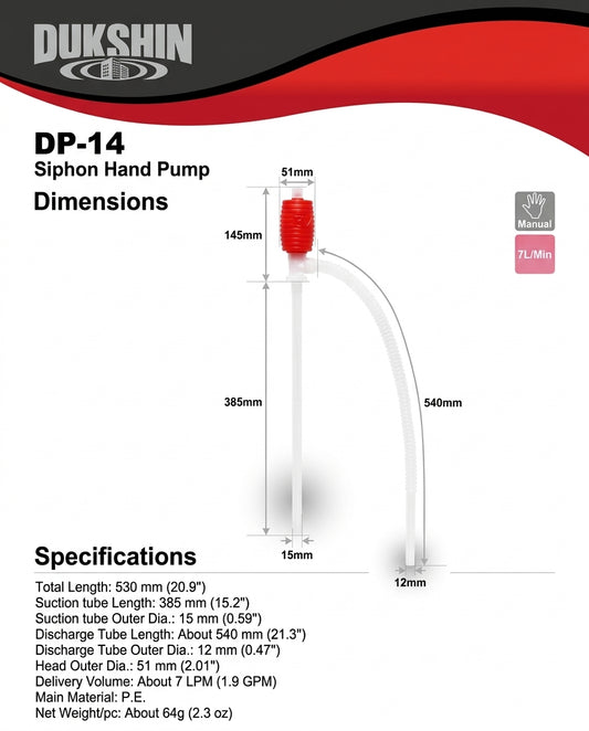 SYPHON PUMP DP-14