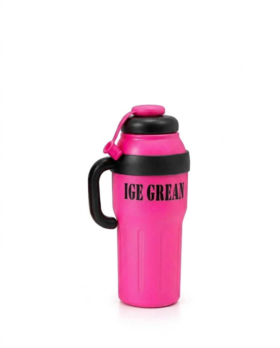 Fashion Minimalist Cup – 1100ml Insulated Tumbler with Straw
