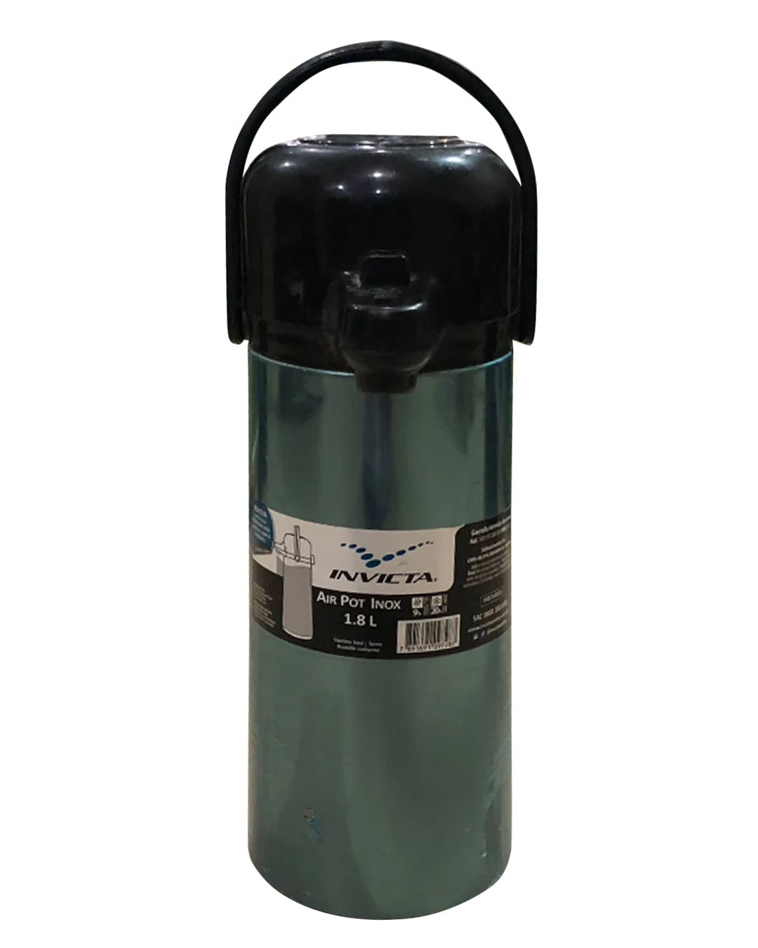 INVICTA AIR POT UNBREAKABLE 1.8 L STAINLESS STEEL