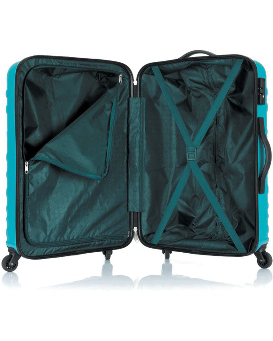 Kamiliant Siklon Hard Luggage Ocean Blue 2 Pieces Set