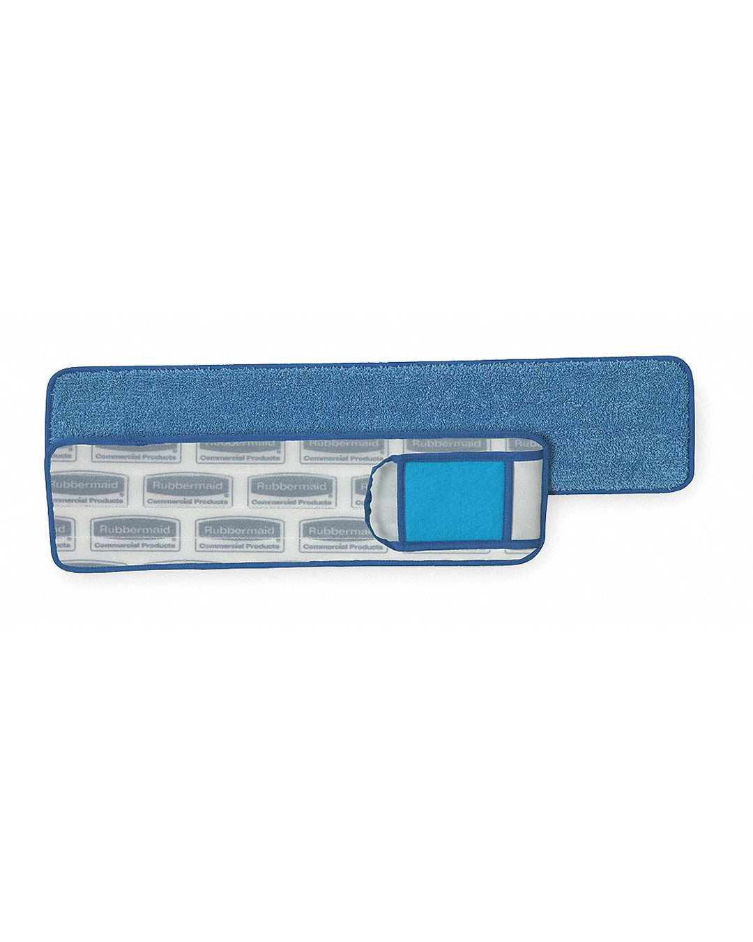 MICROFIBER ROOM MOP PAD DAMP WITH SCRUBBER