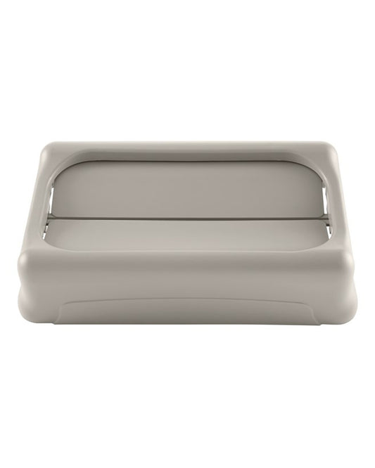 Rubbermaid Commercial Slim Jim® Swing Lid Beige