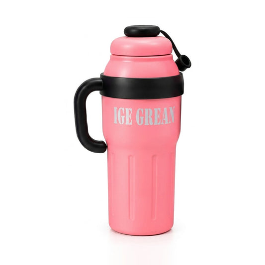 Fashion Minimalist Cup – 1100ml Insulated Tumbler with Straw