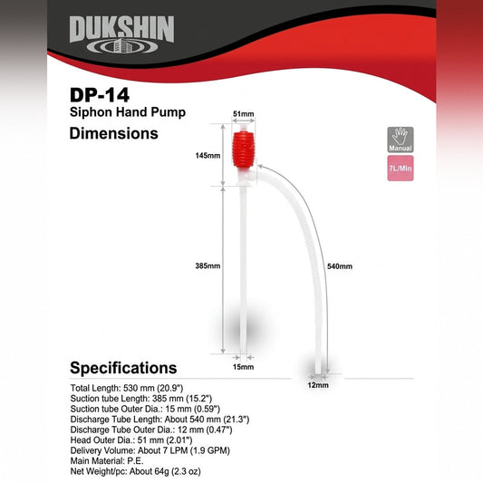 SYPHON PUMP DP-14