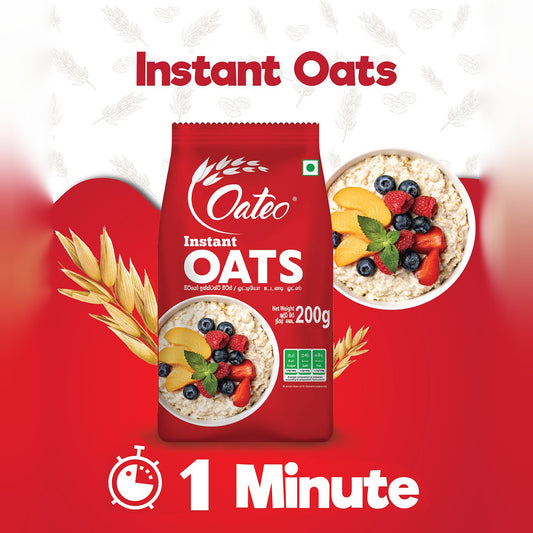 Oateo INSTANT OATS 200 Gms Pouch