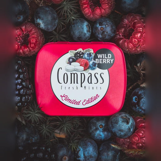 Compass Wild Berry Sugar-Free Fresh Mints