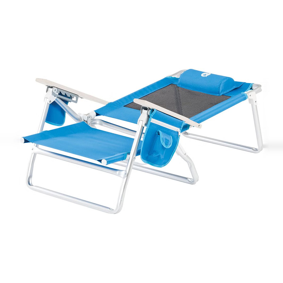 Coleman Low Recliner Chair -Blue