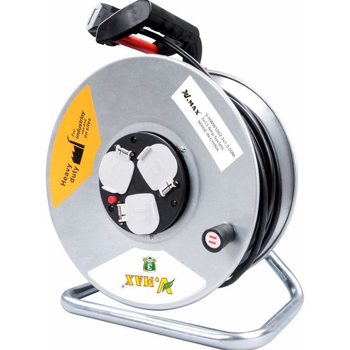HEAVY DUTY CABLE REEL 1.5x2C 25m