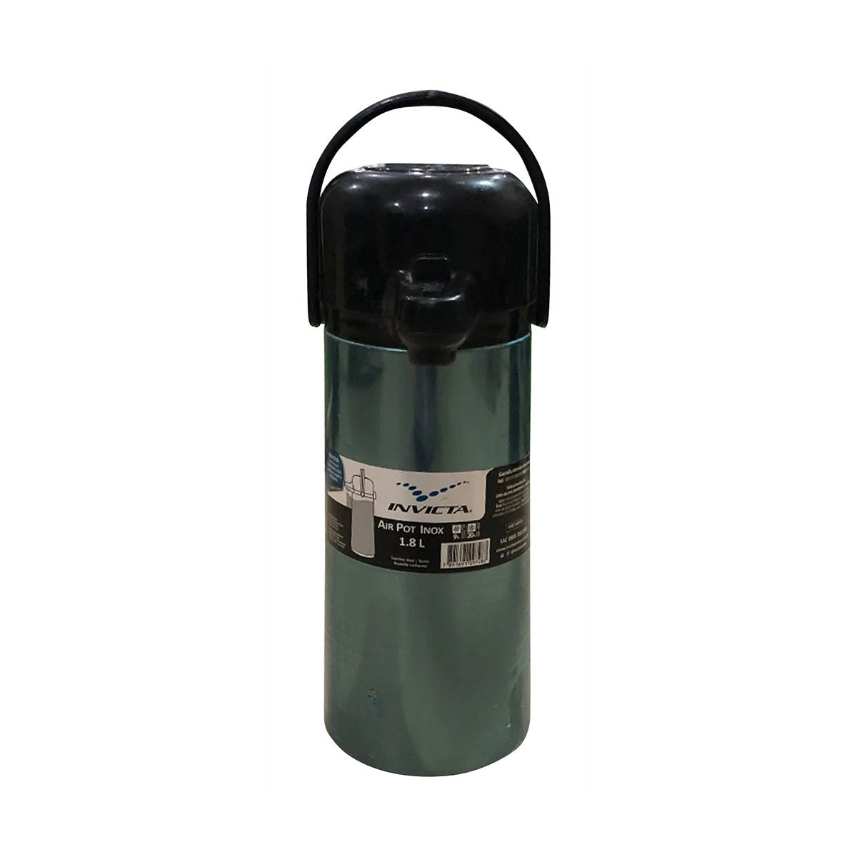 INVICTA AIR POT UNBREAKABLE 1.8 L STAINLESS STEEL