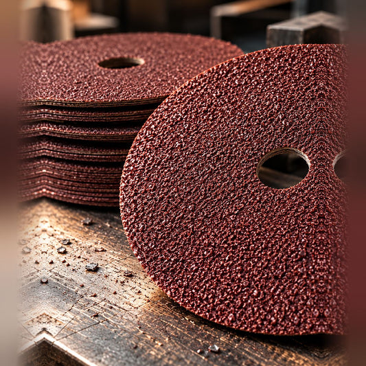 Interflex 7 Inch Fiber Disc – Aluminium Oxide for Wood & Metal
