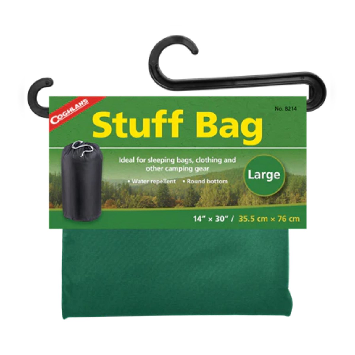 Coghlan's Utility Bag – 14" x 30" Water-Repellent Camping & Sleeping Bag Storage Sack