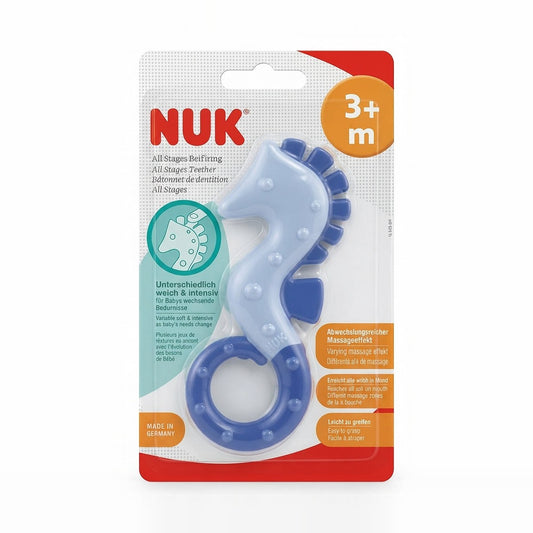NUK All Stages Teether 3M+ – Baby Teething Toy Pink
