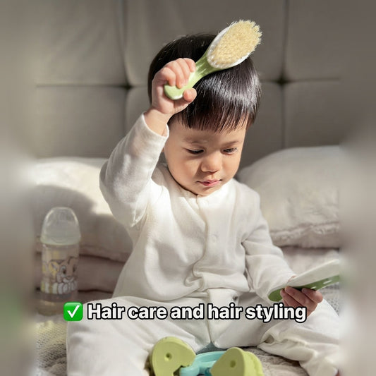 NUK Baby hair Comb & Brush Set – Baby Hair Care Set
