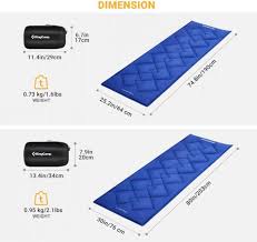 KingCamp KM2003 Soft Cotton Lightweight Camping Sleeping Cot Mat