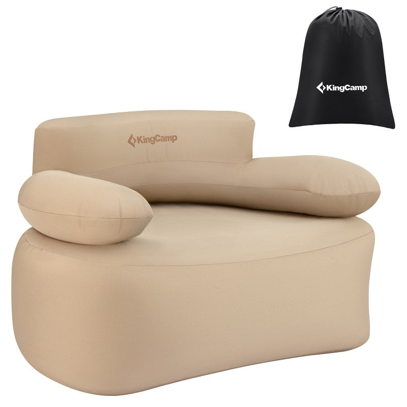 KingCamp INFLATABLE PORTABLE AIR SOFA KC2031- KHAKI