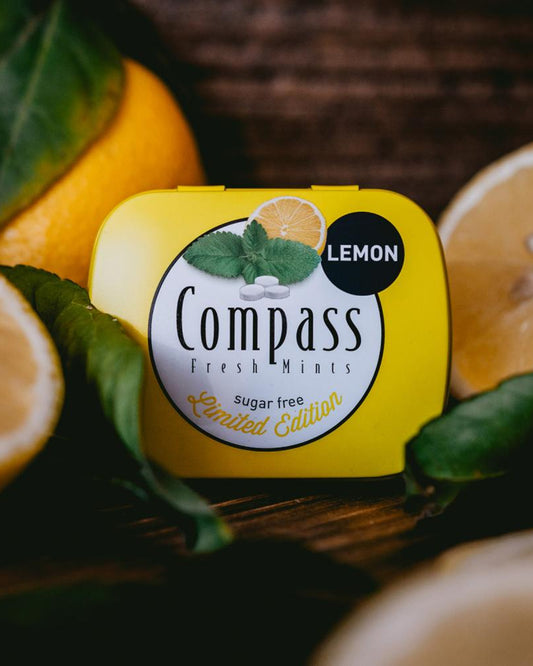 Compass Lemon Sugar-Free Fresh Mints