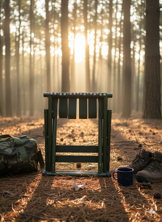 Outdoor Stool Green