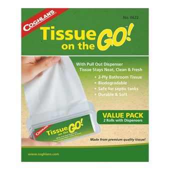 compare product Coghlan's Tissue on the Go - PKGD