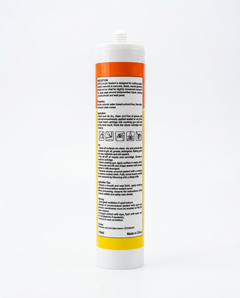 Horse 860 Waterproof Acrylic Sealant & Adhesive (300ml)