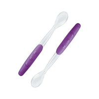 NUK Soft Feeding Spoon 4M+ __ 2 Pcs Baby Feeding Spoons