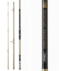 Surfcasting Advanced 1345283 Fishing Rod – 3 Piece Long Casting Beach Rod for Distance & Power