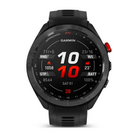 Garmin Approach® S70 - 47 mm Black Ceramic Bezel with Black Silicone Band