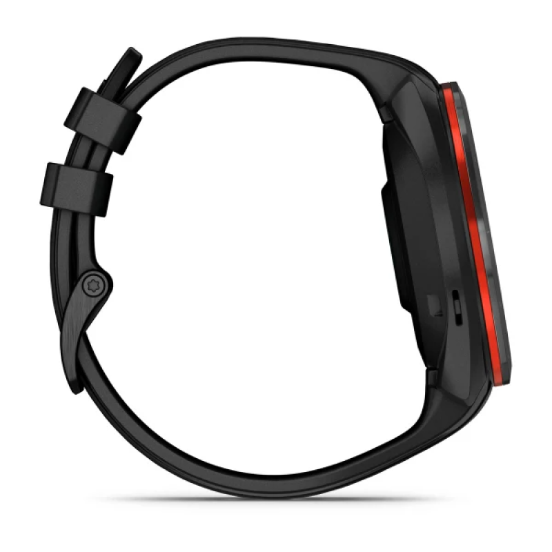 Garmin Approach® S70 - 47 mm Black Ceramic Bezel with Black Silicone Band