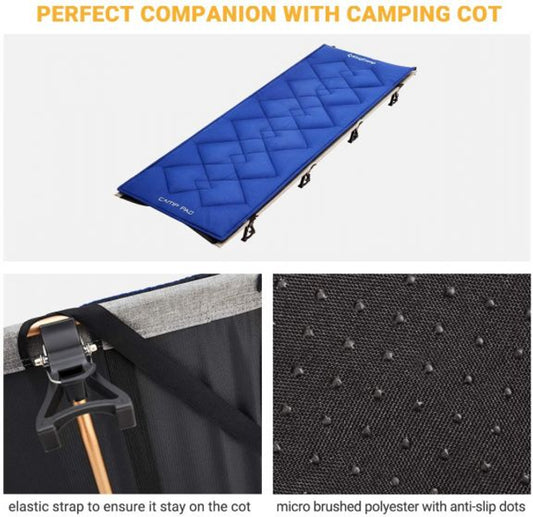 KingCamp KM2108 Soft Cotton Lightweight Camping Sleeping Cot Mat