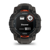 Garmin Instinct® 3 – 50 mm, Solar Black with Charcoal Band