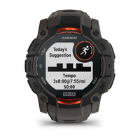 Garmin Instinct® 3 – 50 mm, Solar Black with Charcoal Band