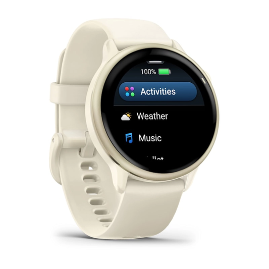 Garmin vivoactive® 6 Lunar Gold with Bone Band