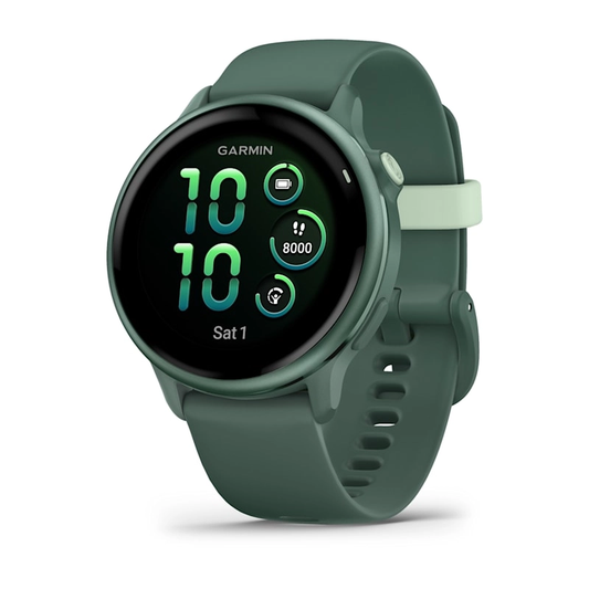Garmin vivoactive® 6 Metallic Jasper Green with Jasper Green Band