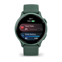 Garmin vivoactive® 6 Metallic Jasper Green with Jasper Green Band