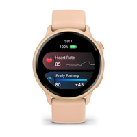 Garmin vivoactive® 6 Metallic Pink Dawn with Pink Dawn Band