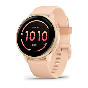 compare product Garmin vivoactive® 6 Metallic Pink Dawn with Pink Dawn Band