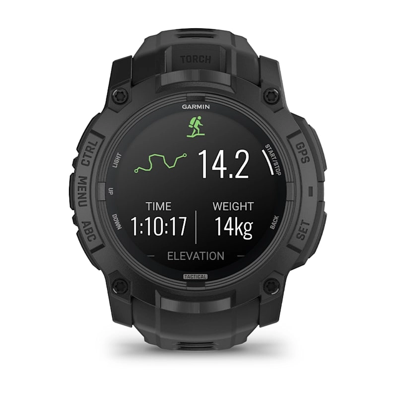 Garmin Instinct® 3 – 50 mm, AMOLED, Tactical Edition Black with Black Band