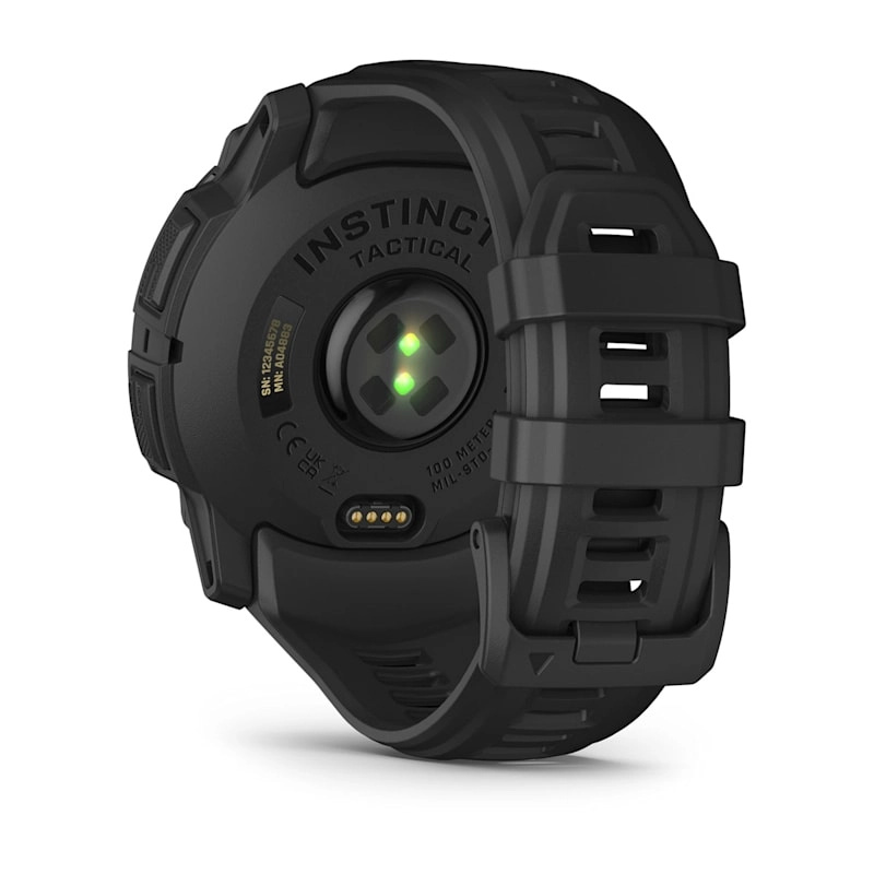 Garmin Instinct® 3 – 50 mm, AMOLED, Tactical Edition Black with Black Band