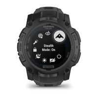 Garmin Instinct® 3 – 50 mm, Solar, Tactical Edition Black with Black Band