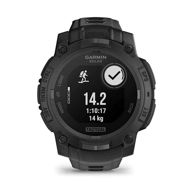 Garmin Instinct® 3 – 45 mm, Solar, Tactical Edition Black with Black Band