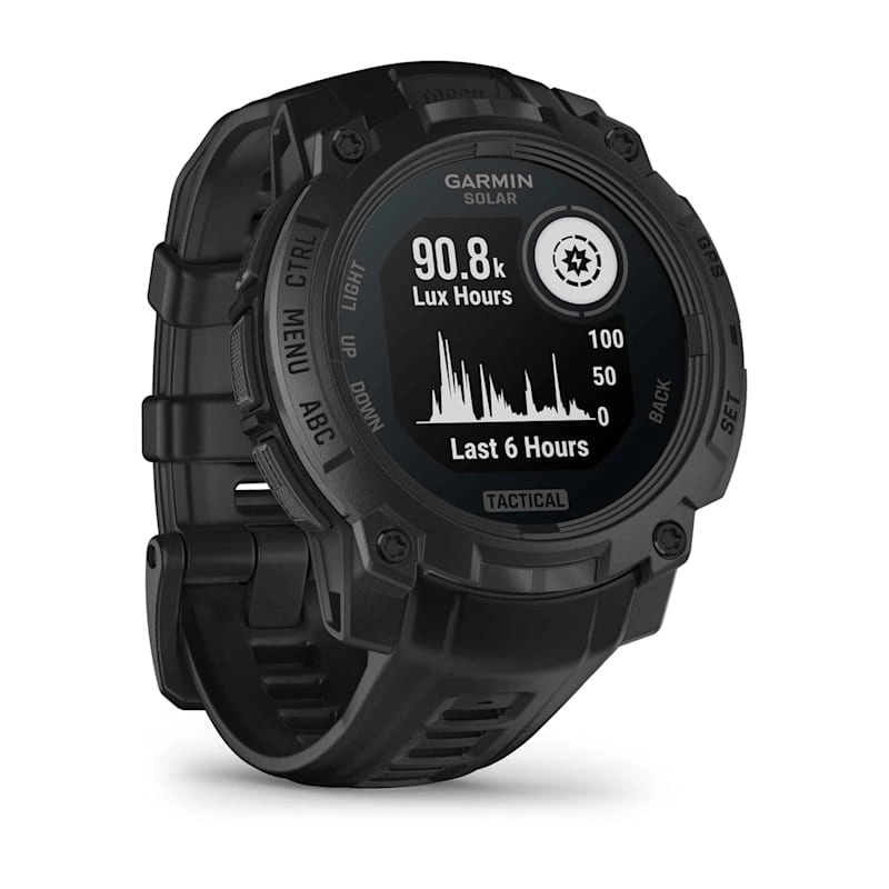 Garmin Instinct® 3 – 45 mm, Solar, Tactical Edition Black with Black Band