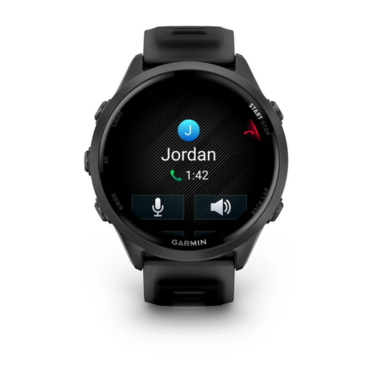 Garmin Forerunner® 570 - 47mm Slate Gray Aluminum with Translucent Black/Black Band
