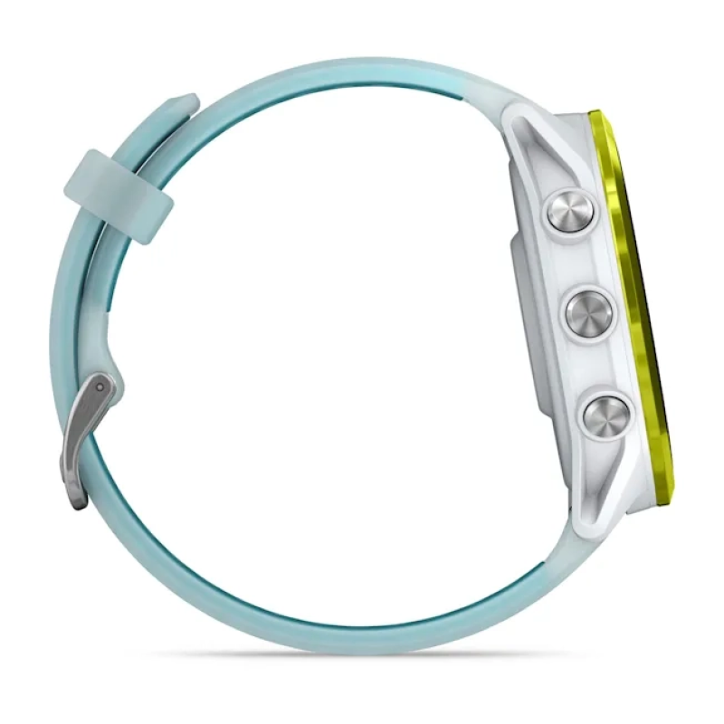 Garmin Forerunner® 570 - 47mm Amp Yellow Aluminum with Translucent Whitestone/Turquoise Band