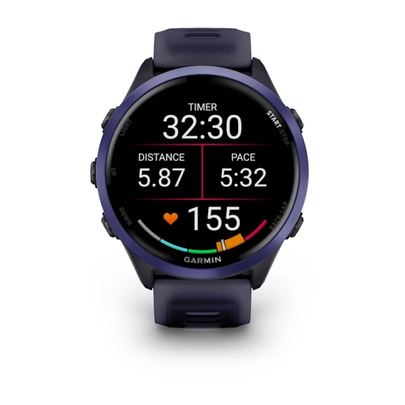 Garmin Forerunner® 570 - 47mm Indigo Aluminum with Translucent Imperial Purple/Indigo Band